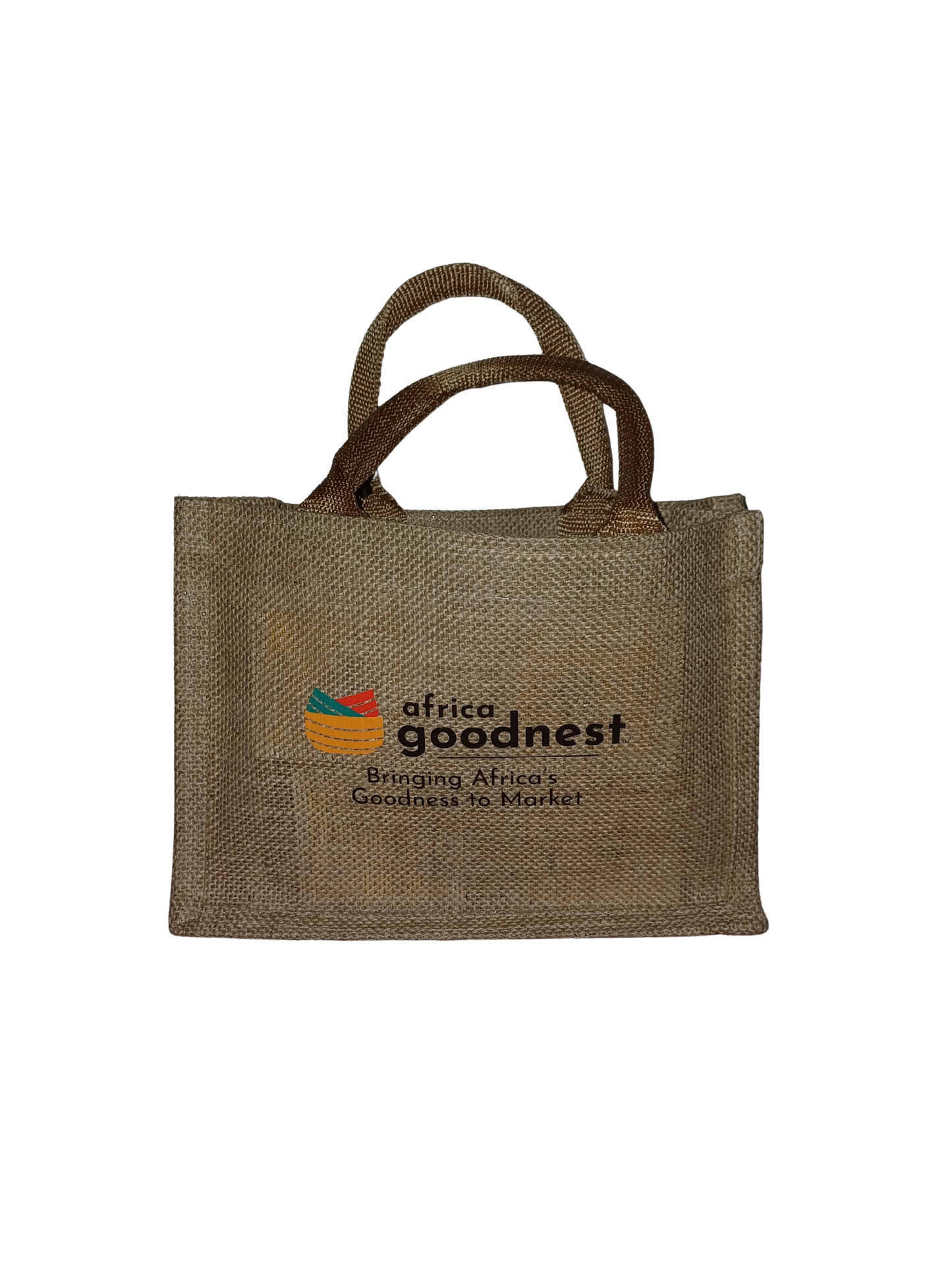 Burlap Carrying Tote