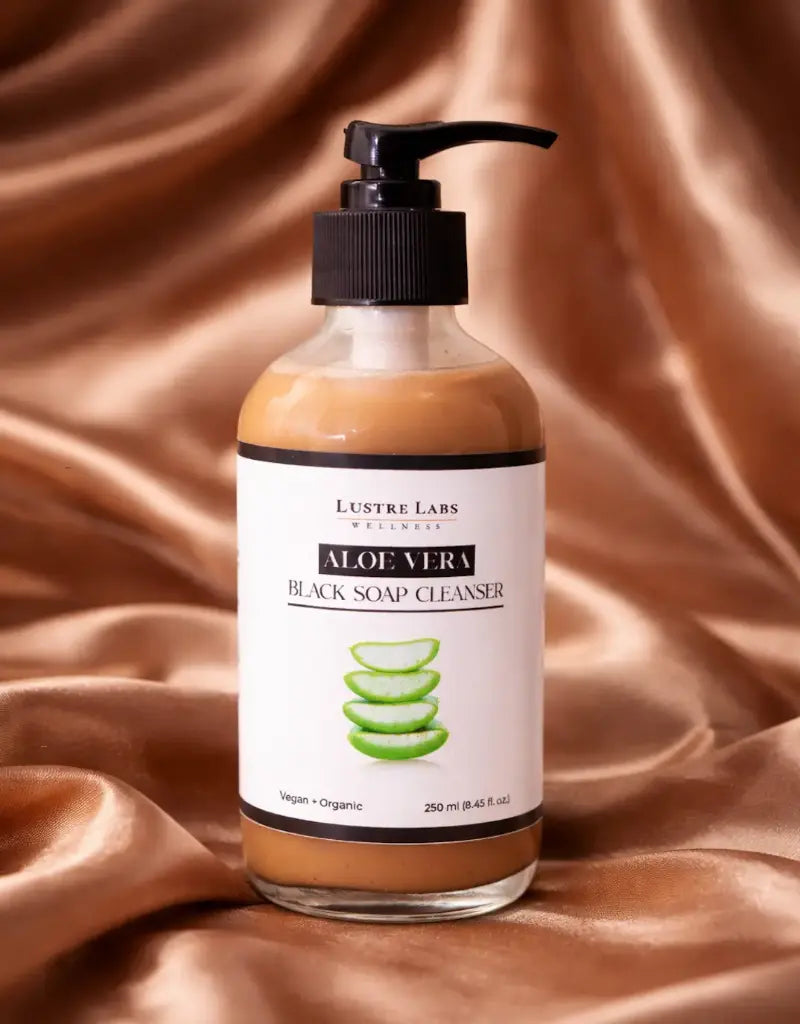 Aloe Vera Black Soap Cleanser