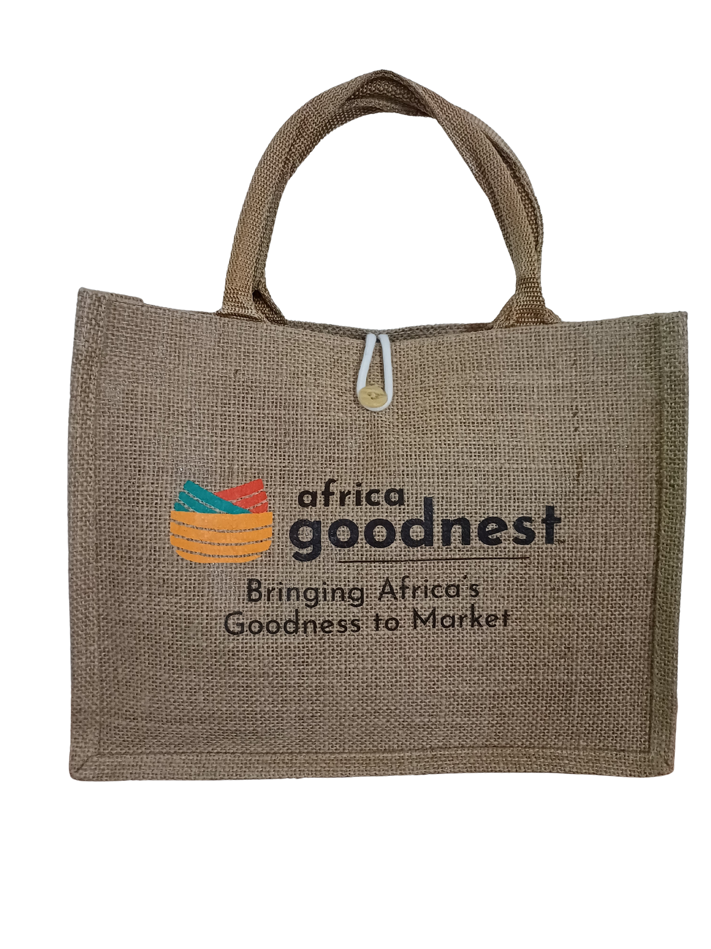 Burlap Carrying Tote