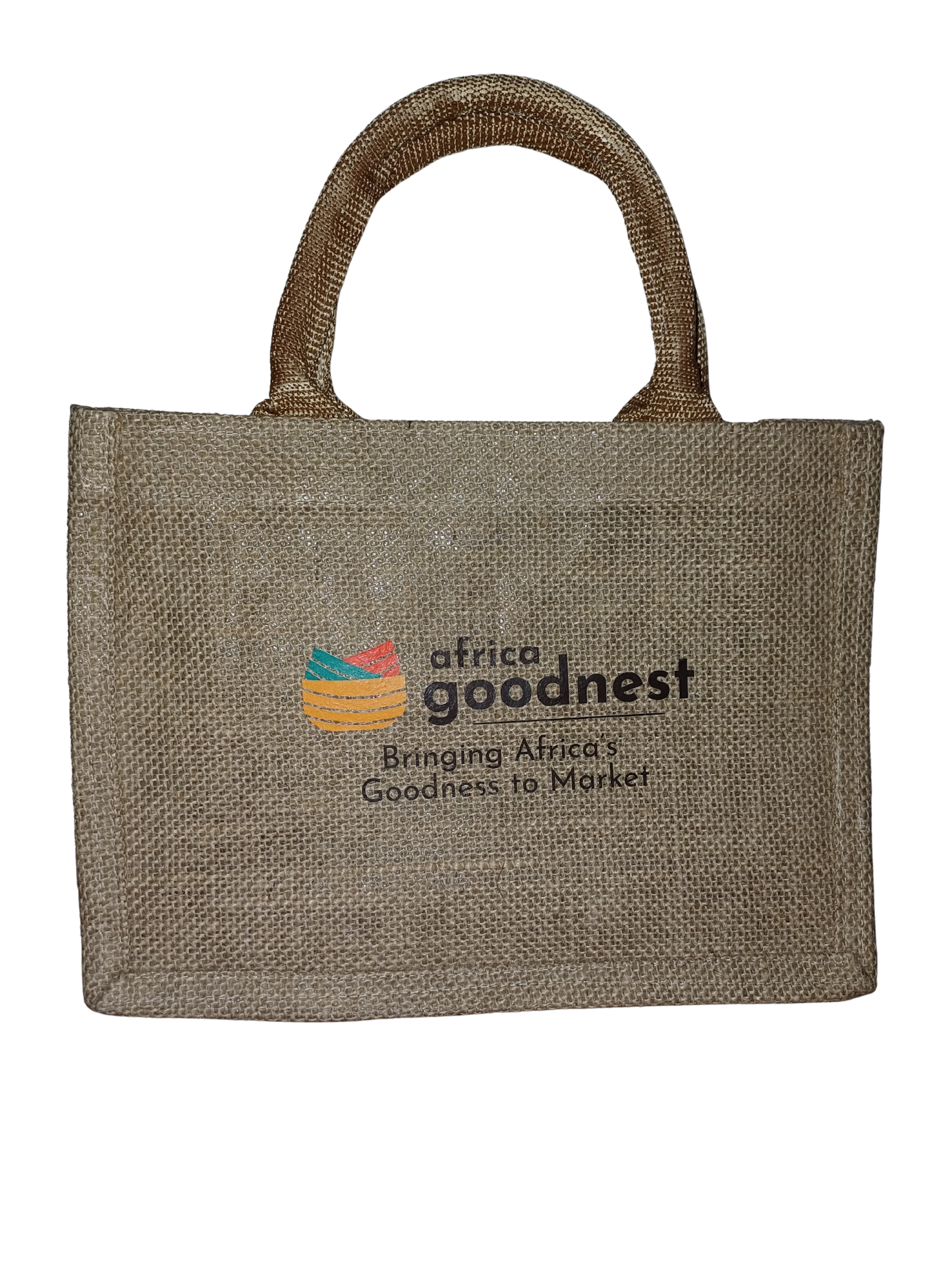 Burlap Carrying Tote