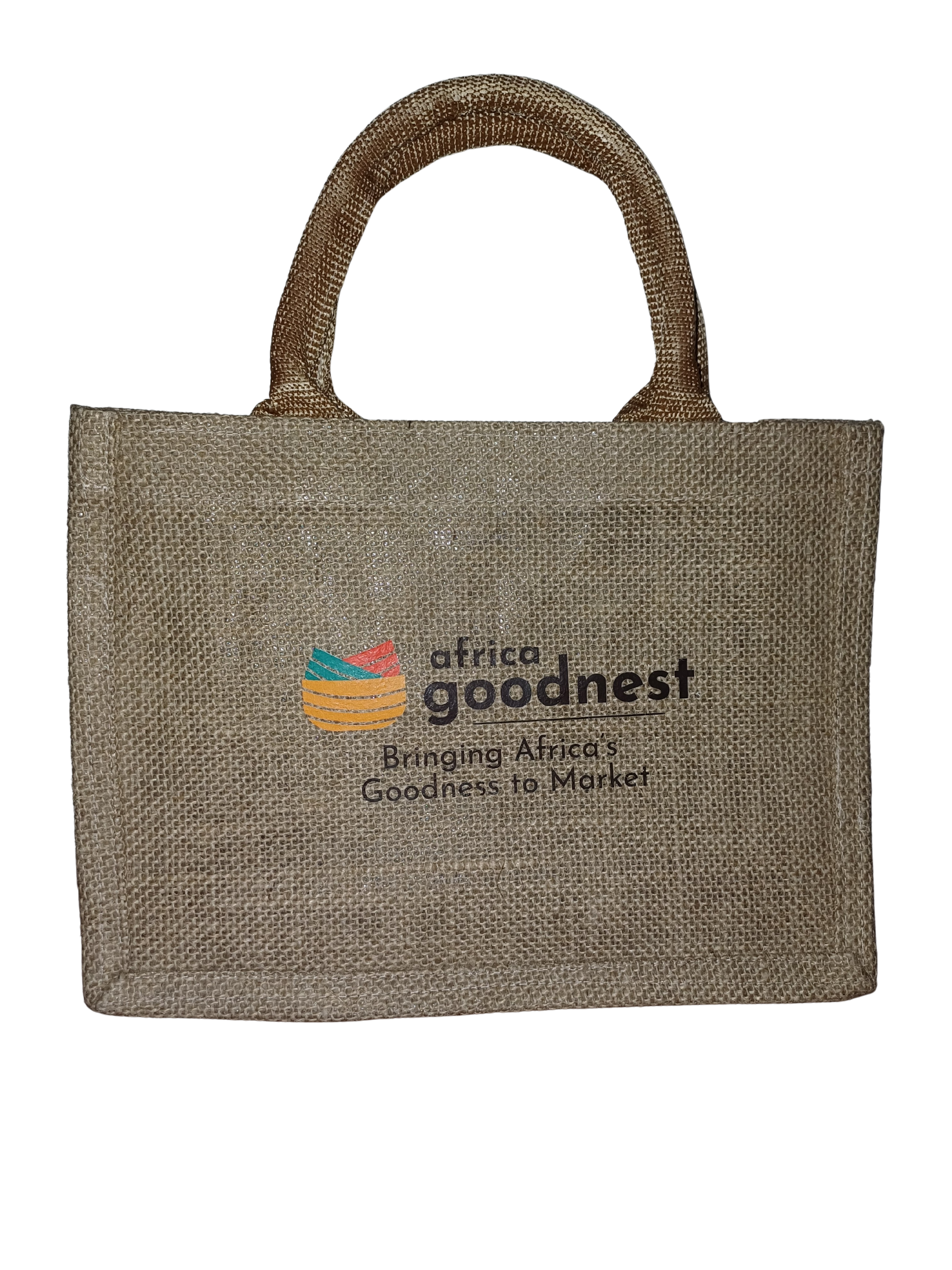 Burlap Carrying Tote