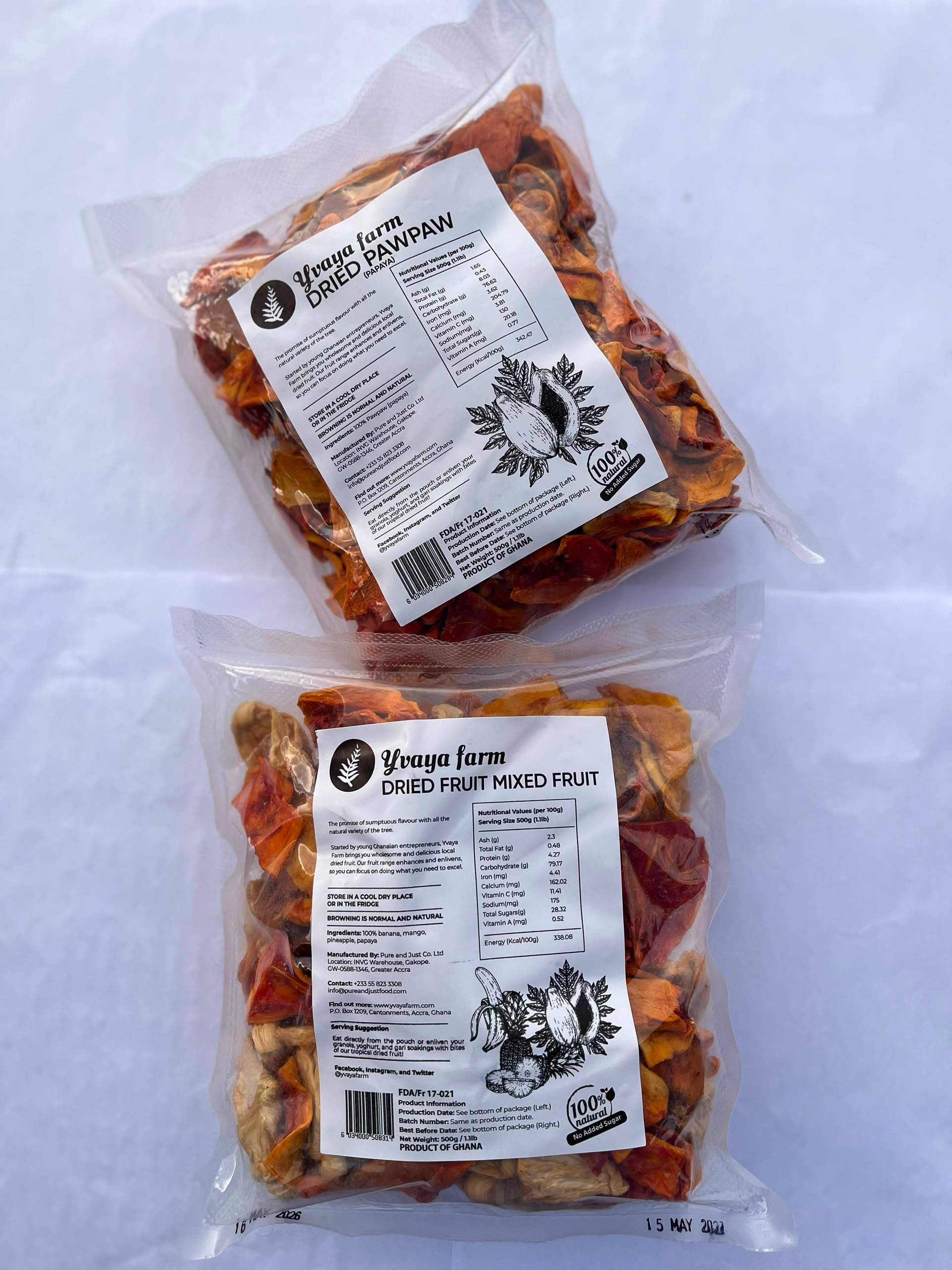 Yvaya Farm Dried Fruit