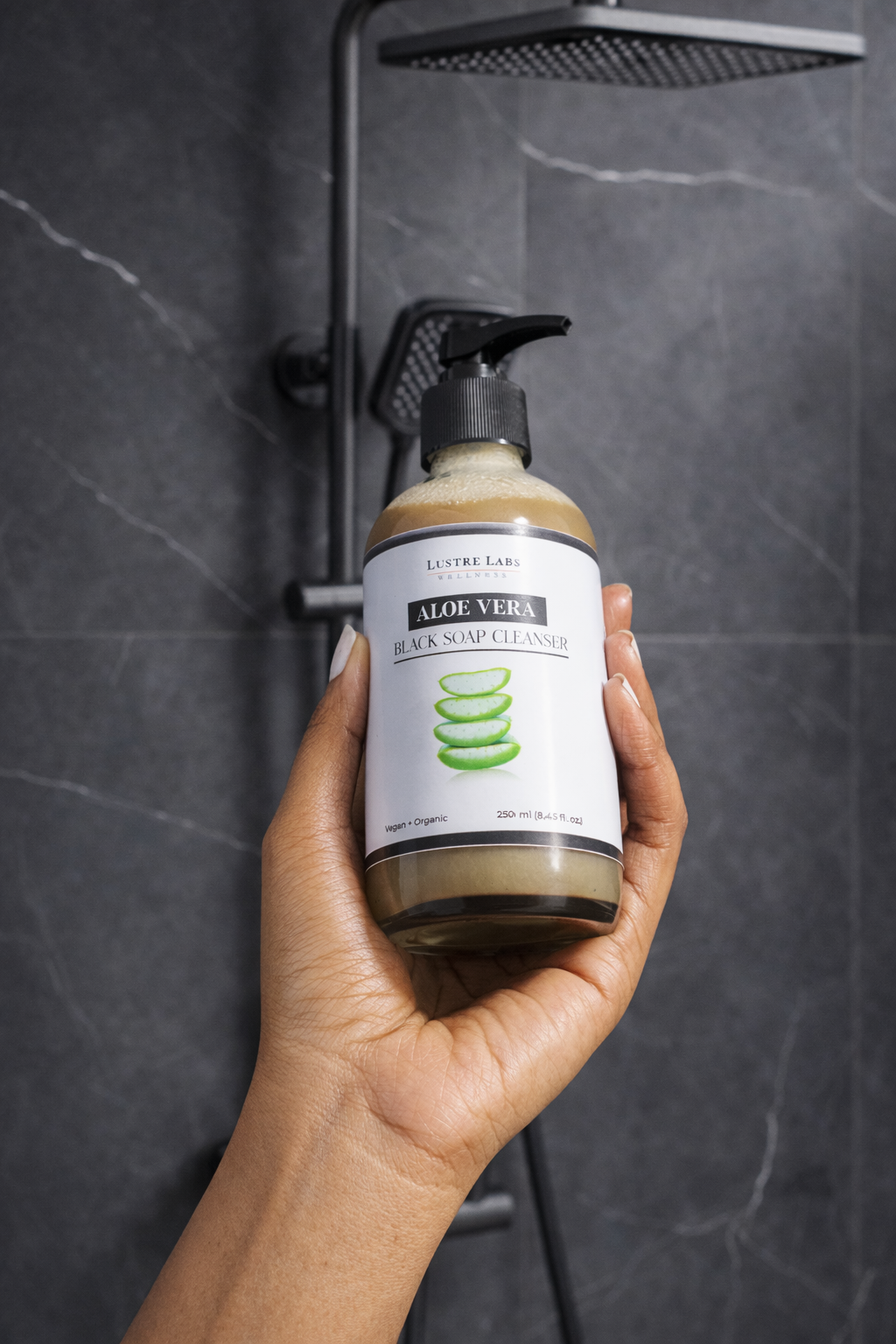 Aloe Vera Black Soap Cleanser